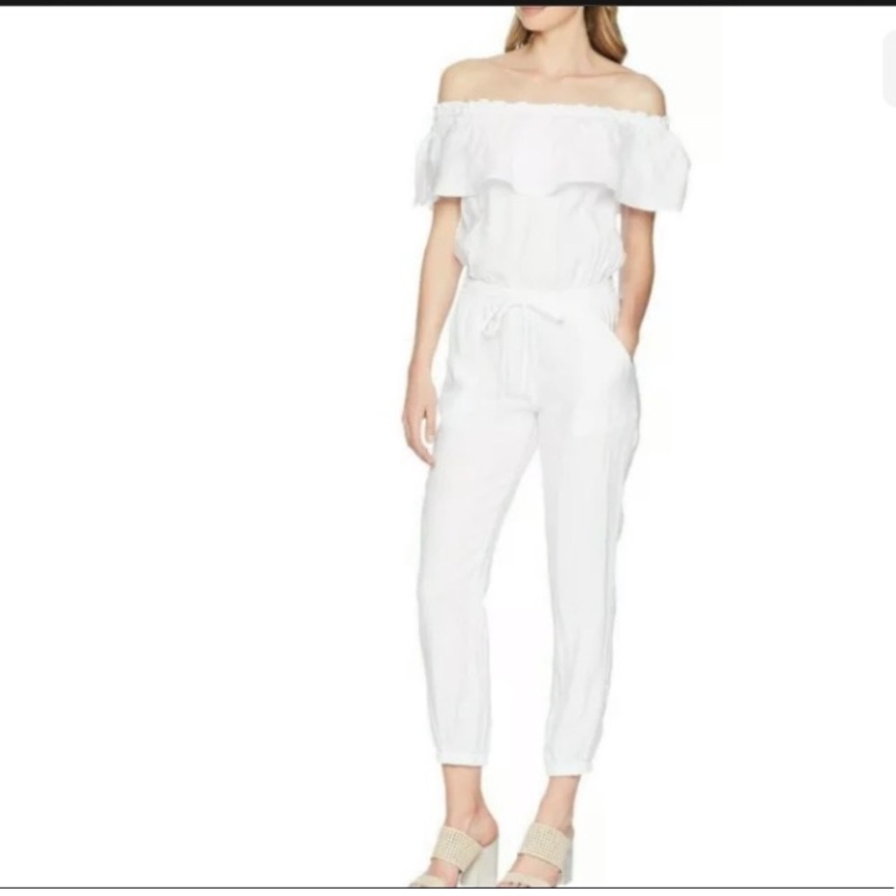 YFB CLOTHING CHELS JUMPSUIT medium ruffle top